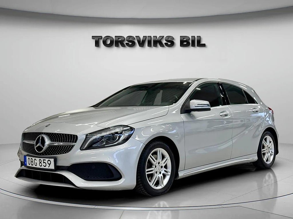 Mercedes-Benz A 180 7G-DCT Style Automat AMG-Line Vinterhjul Hemleverans - miniatyr 2