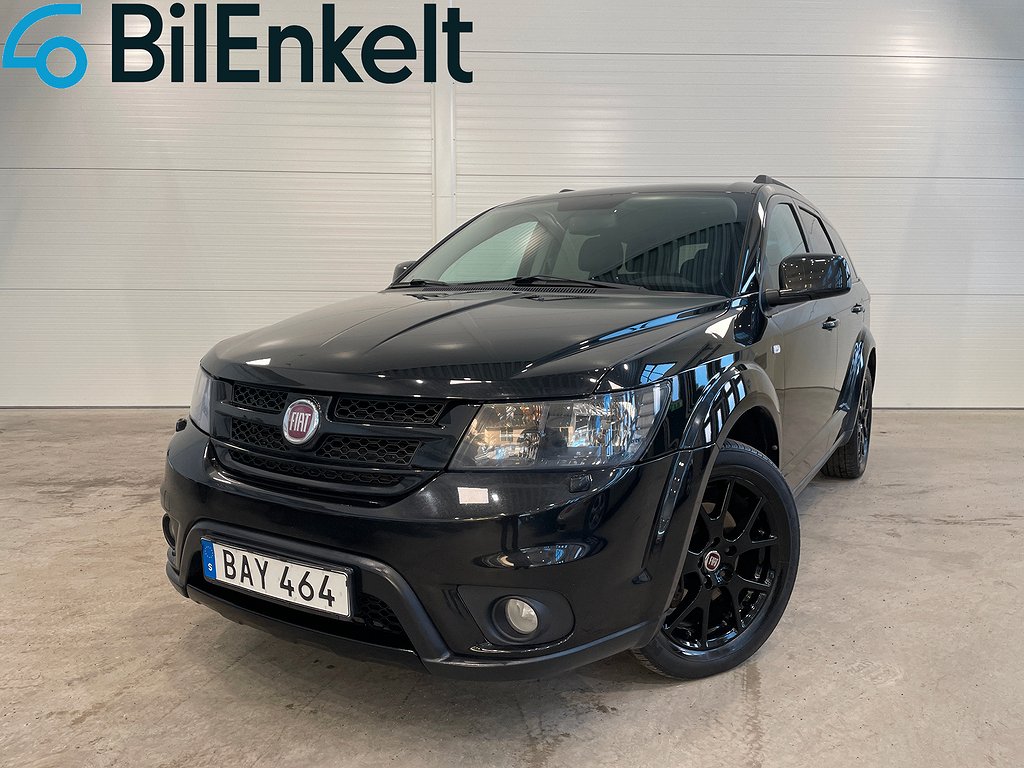 Fiat Freemont 2.0 170hK 4x4 Black Code 7-sits GPS Kamera 