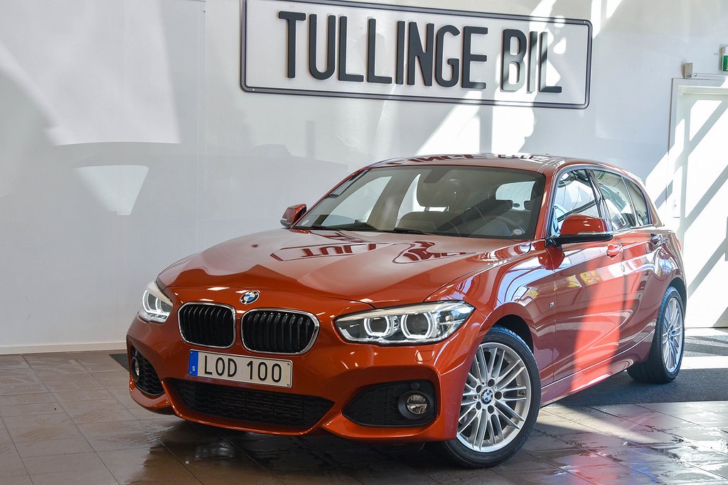 BMW 118 LCI 5-dörrars Steptronic M Sport Läder PDC Lågmil