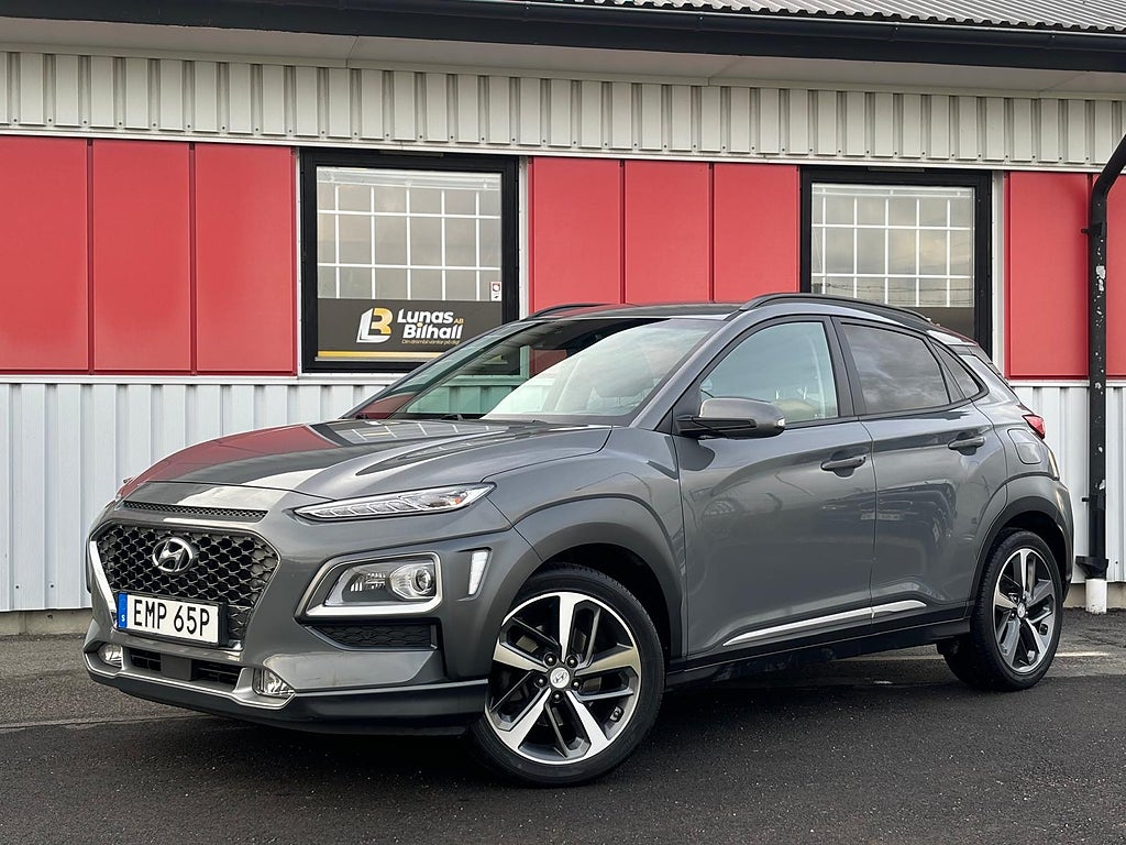Hyundai Kona 1.6 T-GDI DCT Premium Euro 6/1 Ägare/Fullservad
