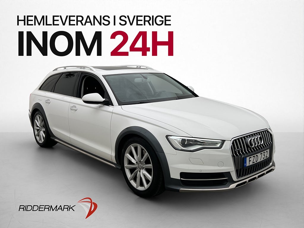 Audi A6 Allroad 3.0 TDI V6 Quattro 218hk Pano Drag ISOFIX