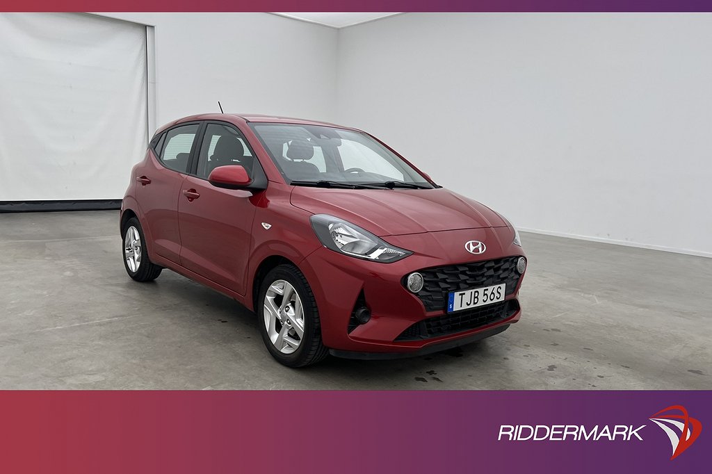 Hyundai i10 1.0 67hk Essential CarPlay Rattvärme Farthållare