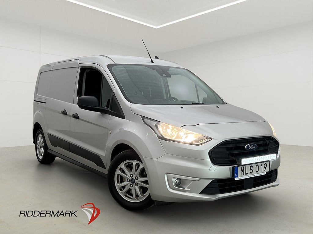 Ford Transit Connect LWB Värmare Drag B-Kamera CARPLAY Moms