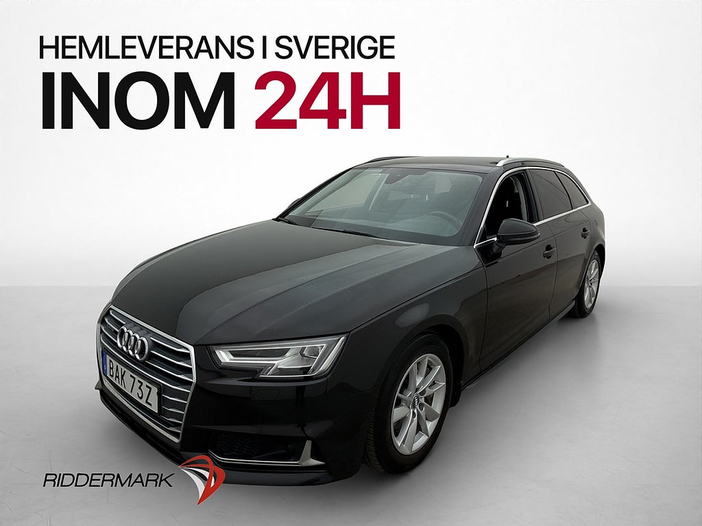 Audi A4 40 TDI Q 190hk Proline Värmare Kamera Drag Adap-fart