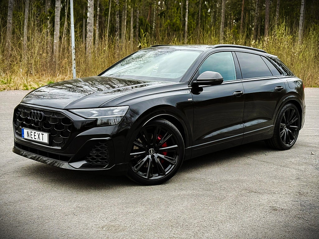Audi Q8 60 TFSI S Line/Kolfiber/Massage/HUD/Matrix/MOMS/VAT