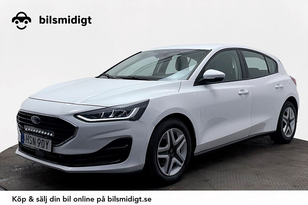 Ford Focus 1.0 EcoBoost Hybrid E85 Aut Business P-Sens LED-ramp MOMS 125hk