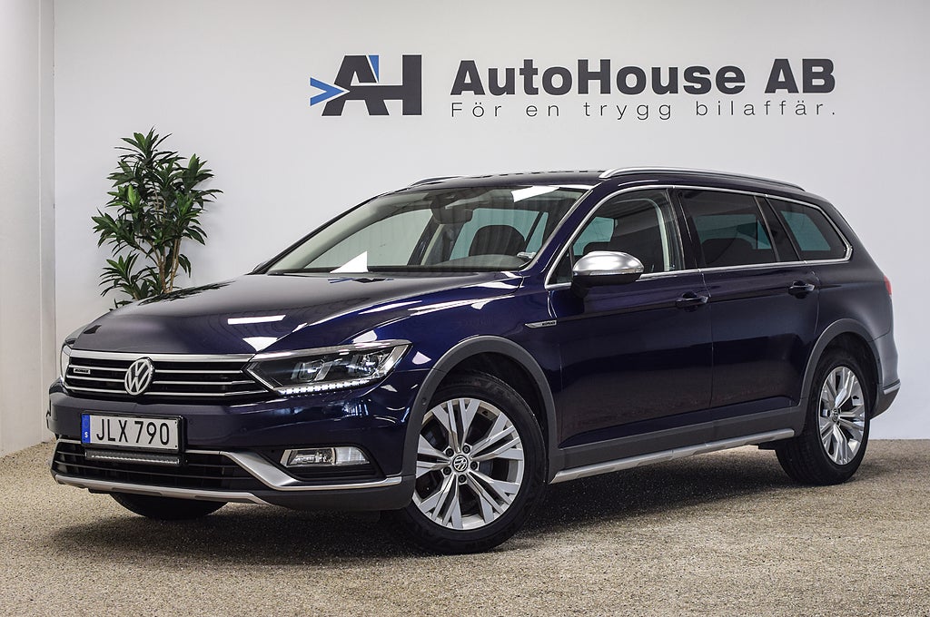 Volkswagen Passat Alltrack 2.0 TSI 4M 220HK Värmare Drag Skinn Cockpit