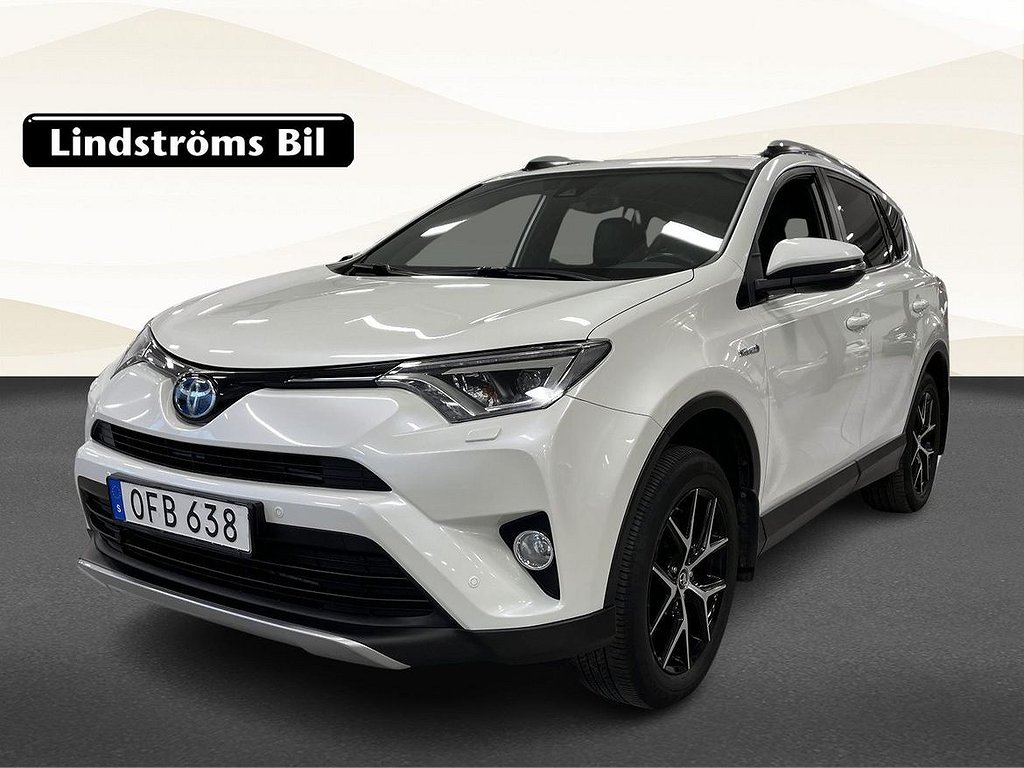 Toyota RAV4 Hybrid Active Plus 2,5 2WD E-CVT 197hk V-hjul Navi Drag Kupé -V