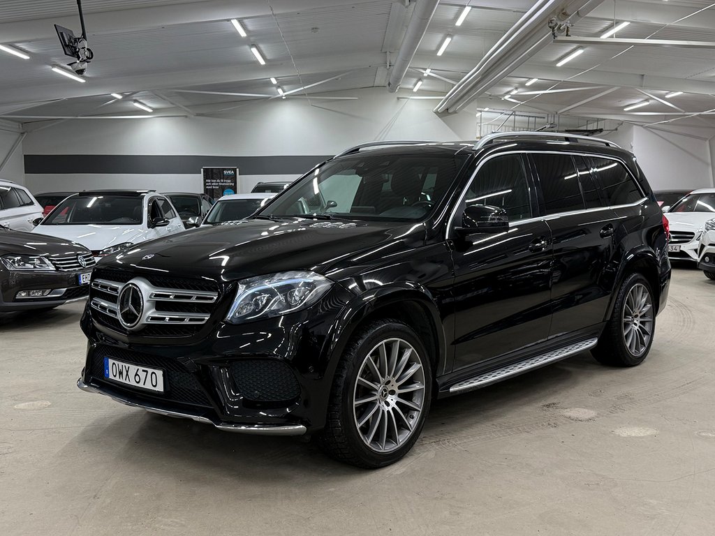 Mercedes-Benz GLS 350 d 4M 9G AMG PANO 7-SITS D-VÄRM EU6