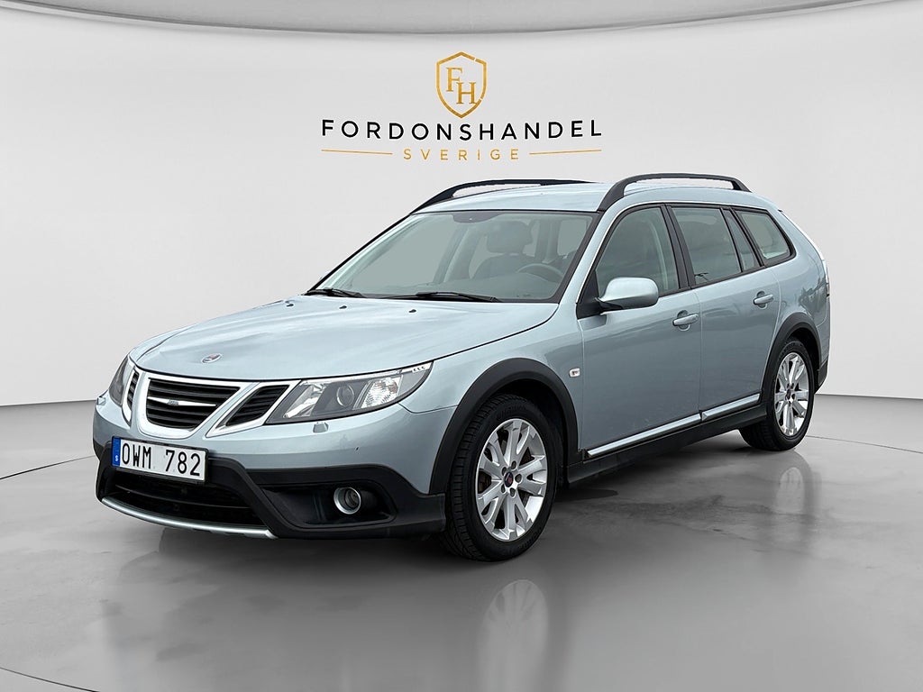 Saab 9-3X 2.0 T XWD Drag Skinn Elstolar Nyservad Välhållen 