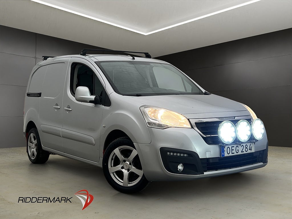 Peugeot Partner Dragkrok PDC 3-Sits Farthållare Takräcke