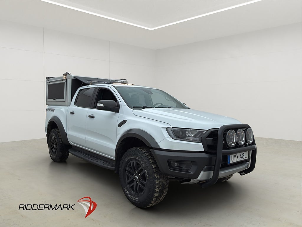 Ford Ranger Raptor Raptor 213hk 4x4 Påbyggnad Värm Drag Diff Moms