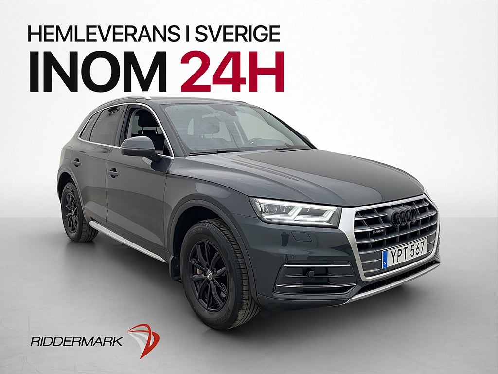 Audi Q5 2.0 TDI Quattro 190hk P-Sensorer Ambient Dragkrok