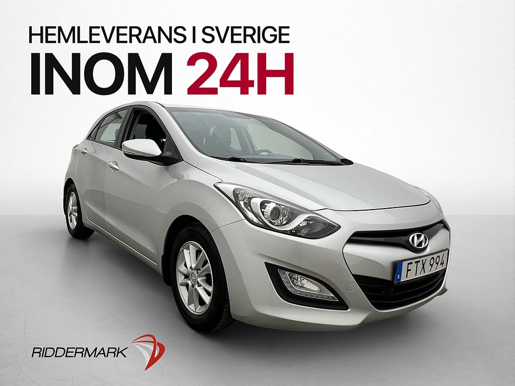 Hyundai i30 1.6 GDI Business M&K-Värmare P-Sensorer Nyservad