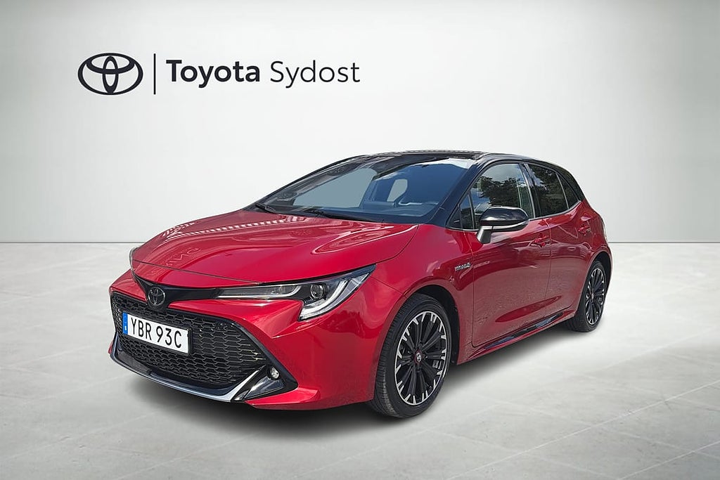 Toyota Corolla Hybrid 1,8 GR Sport, Carplay, farthållare mm