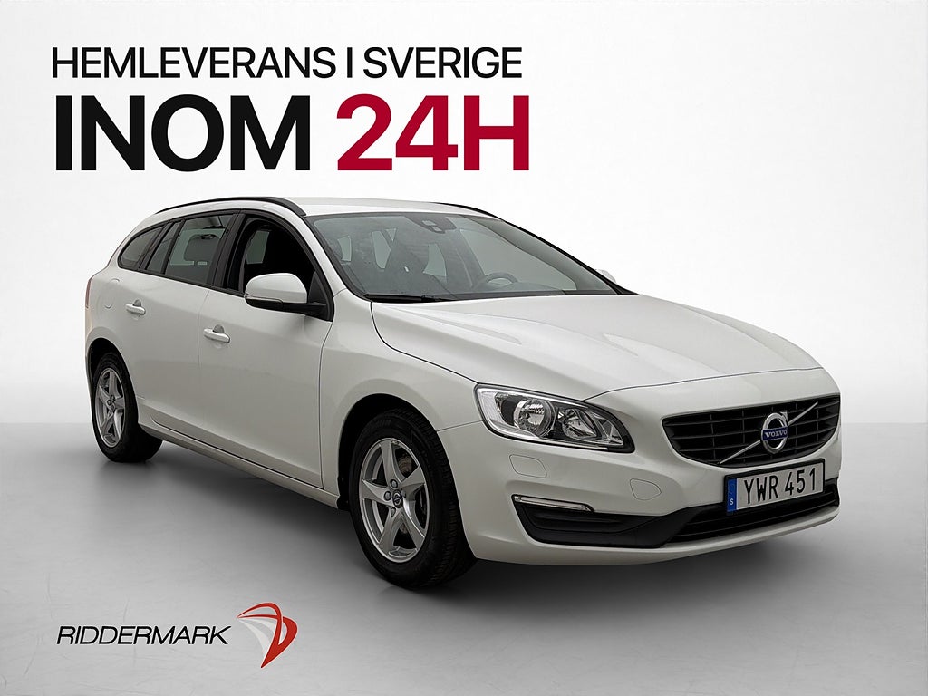 Volvo V60 T3 152hk Classic Navi Kamera Rattvärme P-sensorer