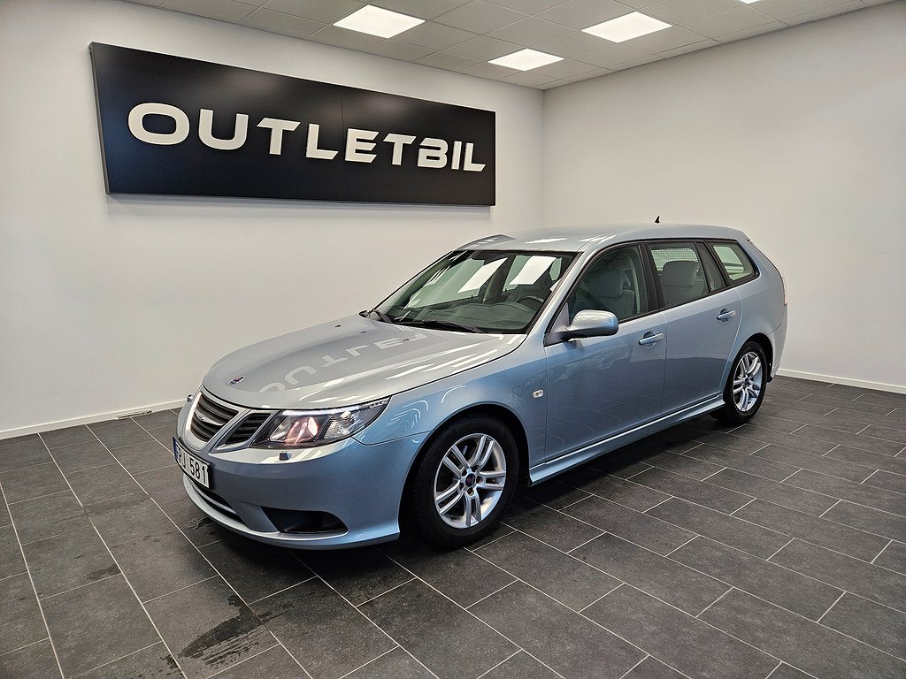 Saab 9-3 SportCombi 1.9 TTiD 180hk Linear Dragkrok Ny Kamrem