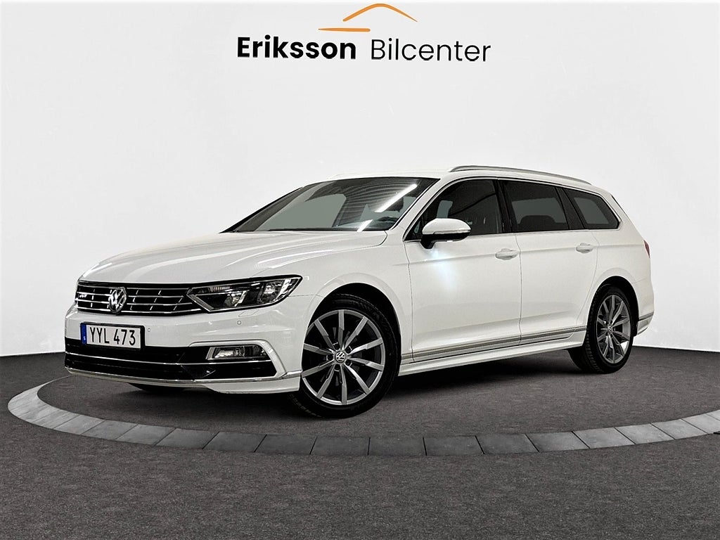 Volkswagen Passat Sportscombi 2.0 TDI 190hk R-Line B-kam/D-vär/Skinn/Keyl