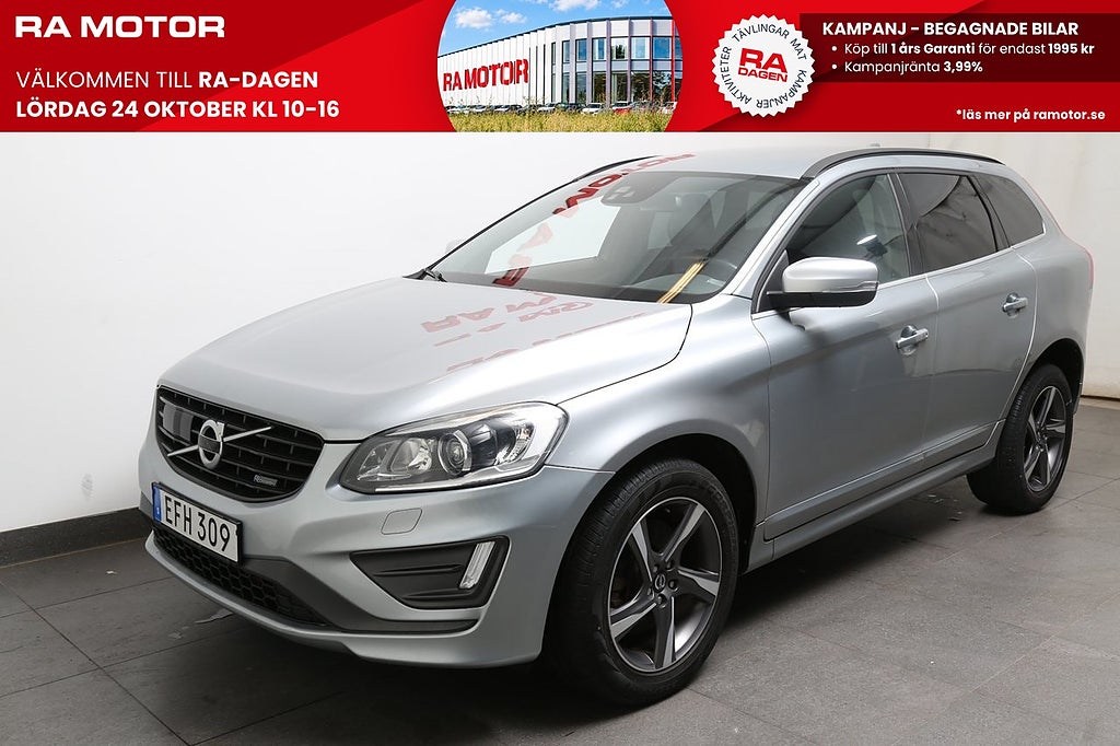 Volvo XC60 D4 181hk R-Design Business E II AWD Aut Dragkrok 2014