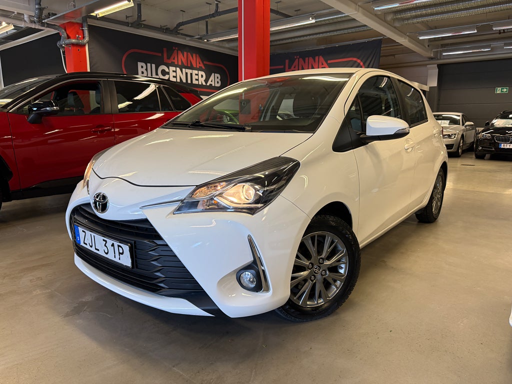 Toyota Yaris 1.5 VVT-iE Active 1Ägare kamera Nybesiktad Farthållare