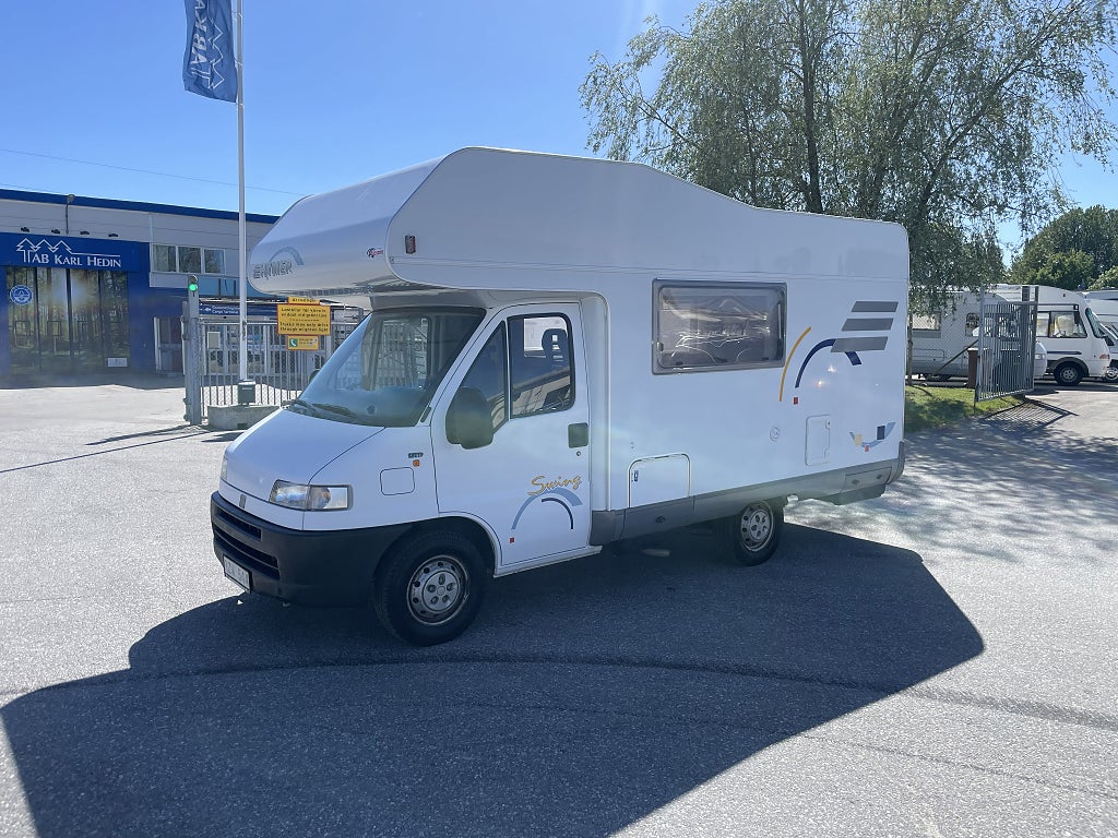 Fiat Hymer CS554 B-Körkort/ 6 meter / Ny besiktigad / Gasol testad /