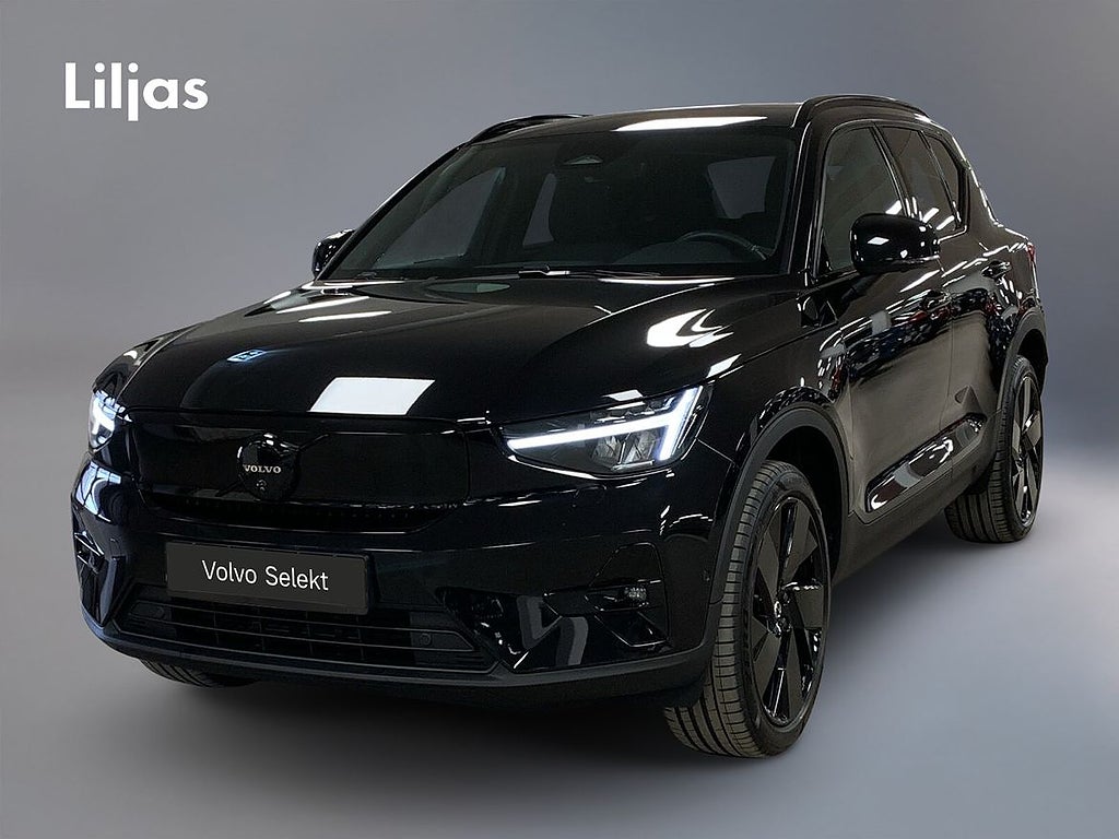 Volvo EX40 Single Motor Extended Range M R Plus Black Edt//Dragkrok//