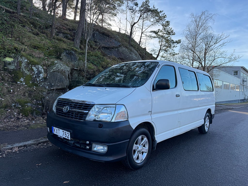 Toyota Hiace Minibuss 2.5  0%Ränta