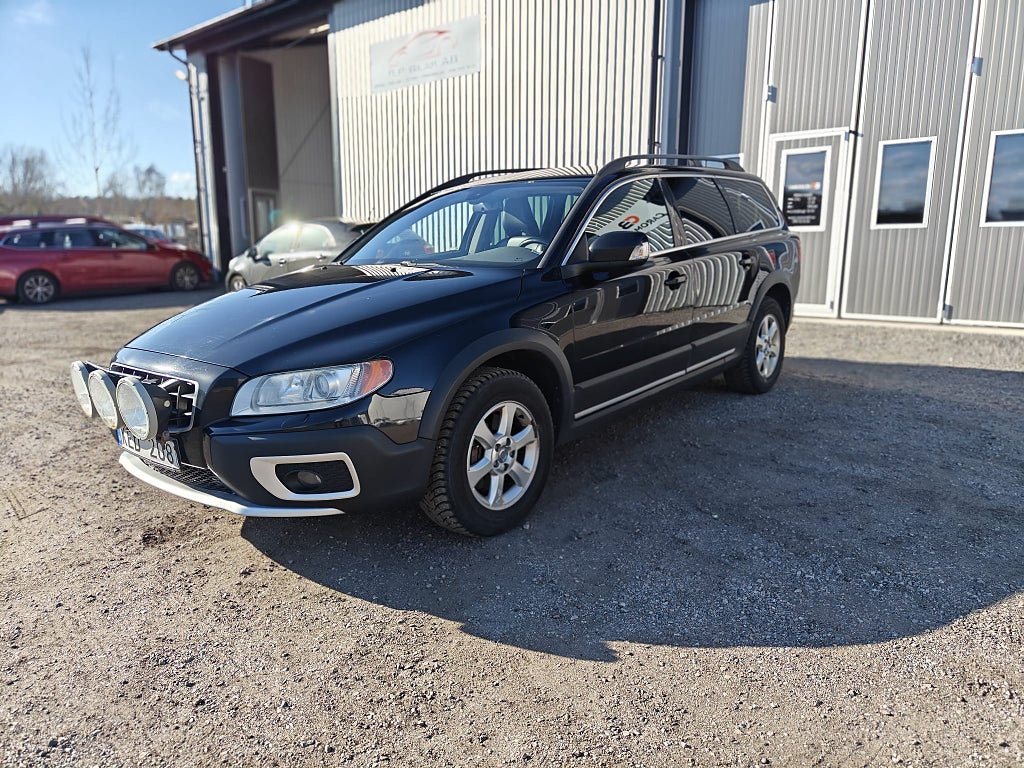 Volvo XC70 D5 AWD Geartronic Euro 5 dragkrok Skinnsäten