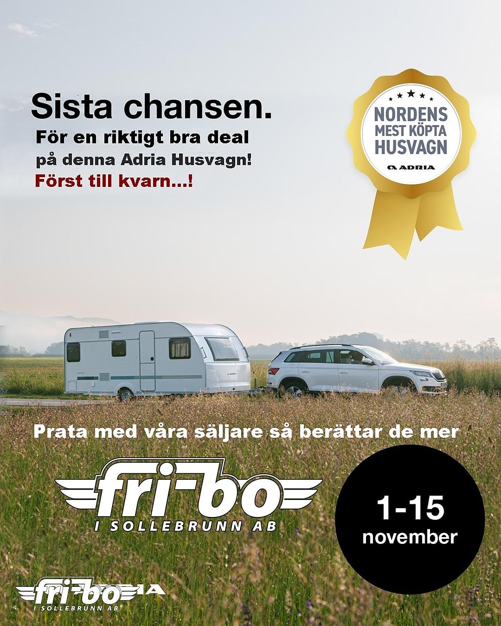 Adria 532 UL Adora, Långbäddar