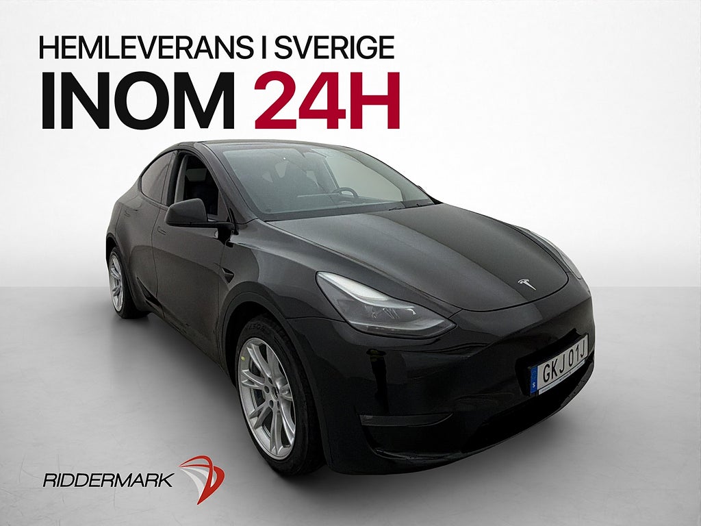 Tesla Model Y Long Range AWD 514hk Värmepump Rattvärme MOMS