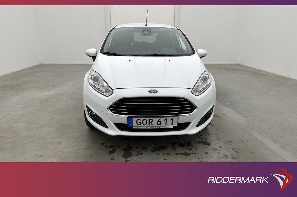 Ford Fiesta 1.0 80hk Titanium Värmare Farthållare Välservad