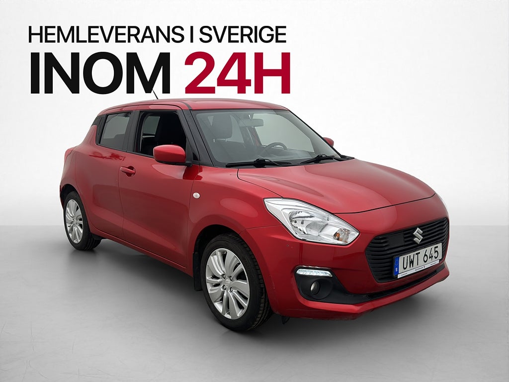 Suzuki Swift 1.2 Kamera A/C P-Sensorer Låg skatt 0,43L/Mil