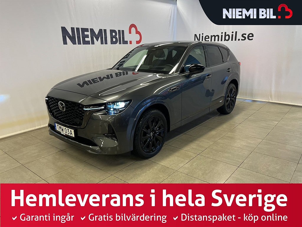 Mazda CX-60 Homura PHEV AWD 63km range/Alla Paket/LAGERBIL