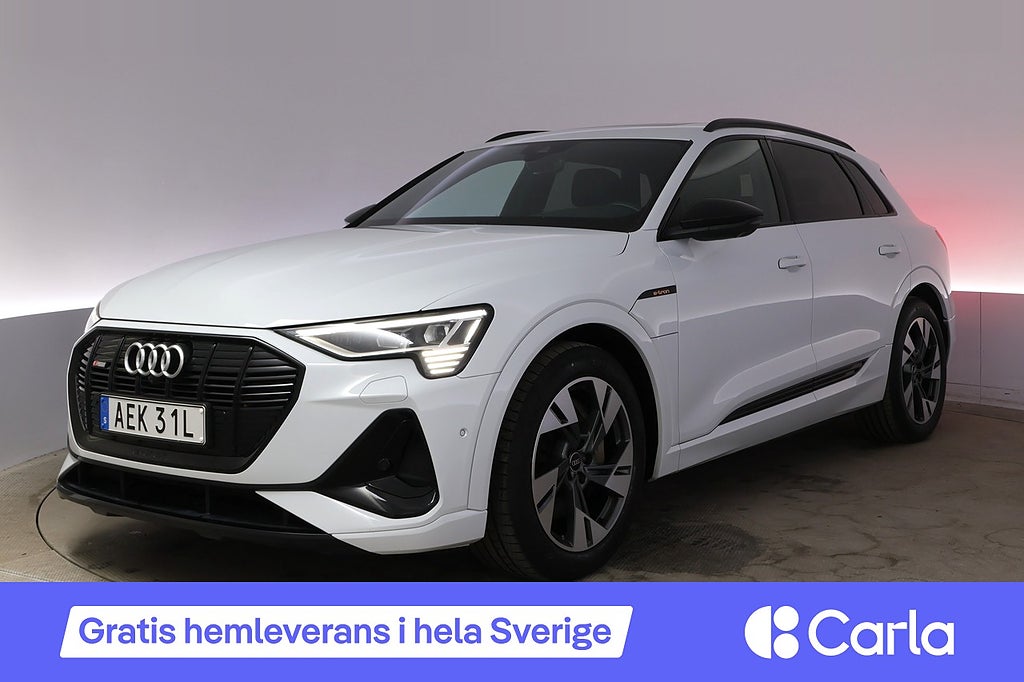 Audi E-Tron 55 quattro S-line Pano 360 Elstol B&O Drag Navi