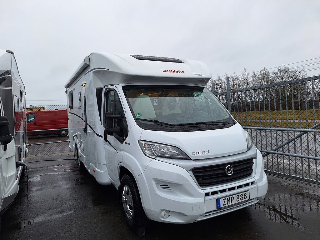 Dethleffs Trend T 7057 DBM Queenbädd, Automat, AC -2025, Solcell