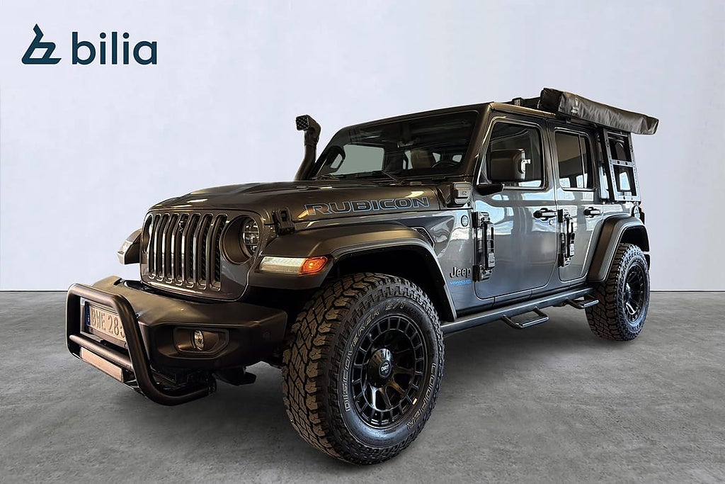 Jeep Wrangler Unlimited 4xe Moms/Adaptiv farthållare/Backkamera