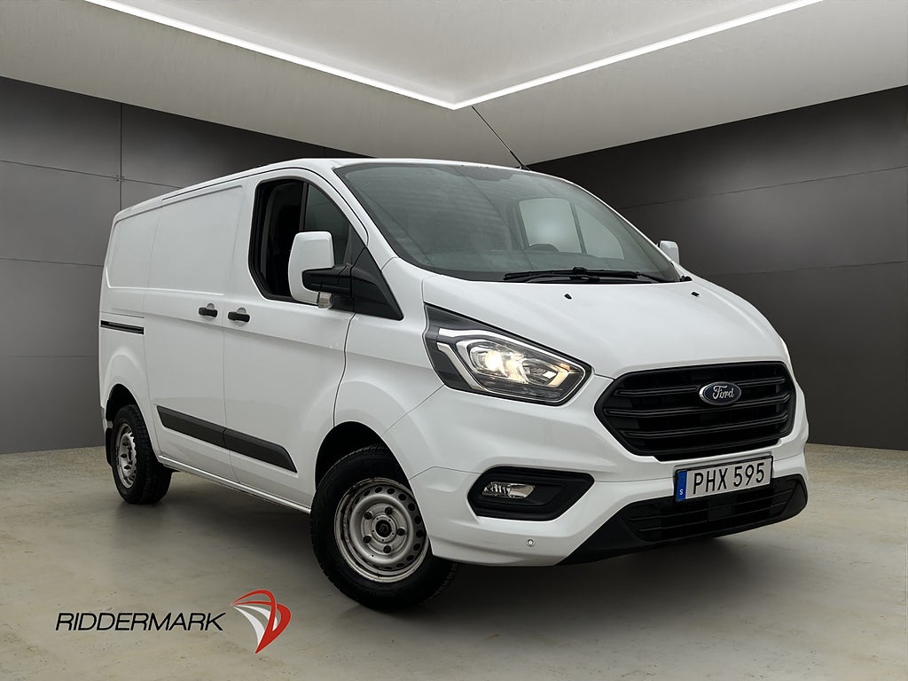 Ford transit-custom 2.0TDCi Värmare PDC 3-Sit Dragkrok Moms