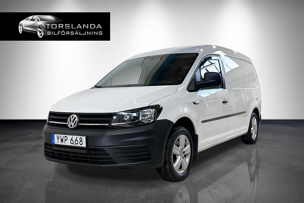 Volkswagen Caddy Maxi 2.0 TDI 150hk Automat Dragkrok Värmare V-hjul