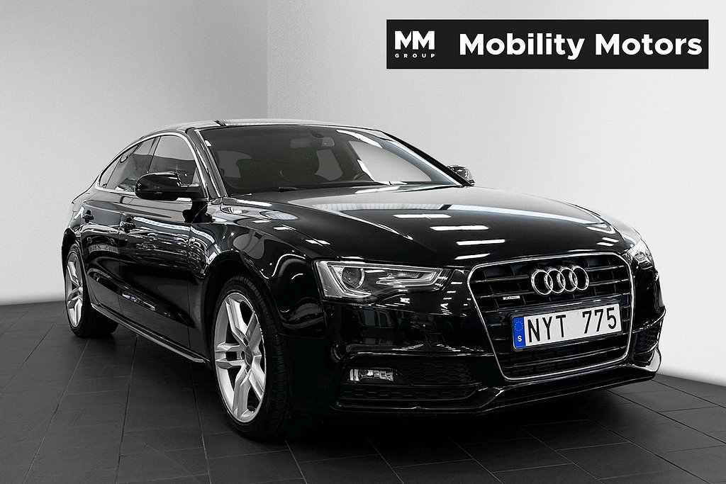 Audi A5 Sportback 2.0 TDI 177hk DPF quattro S Tronic 