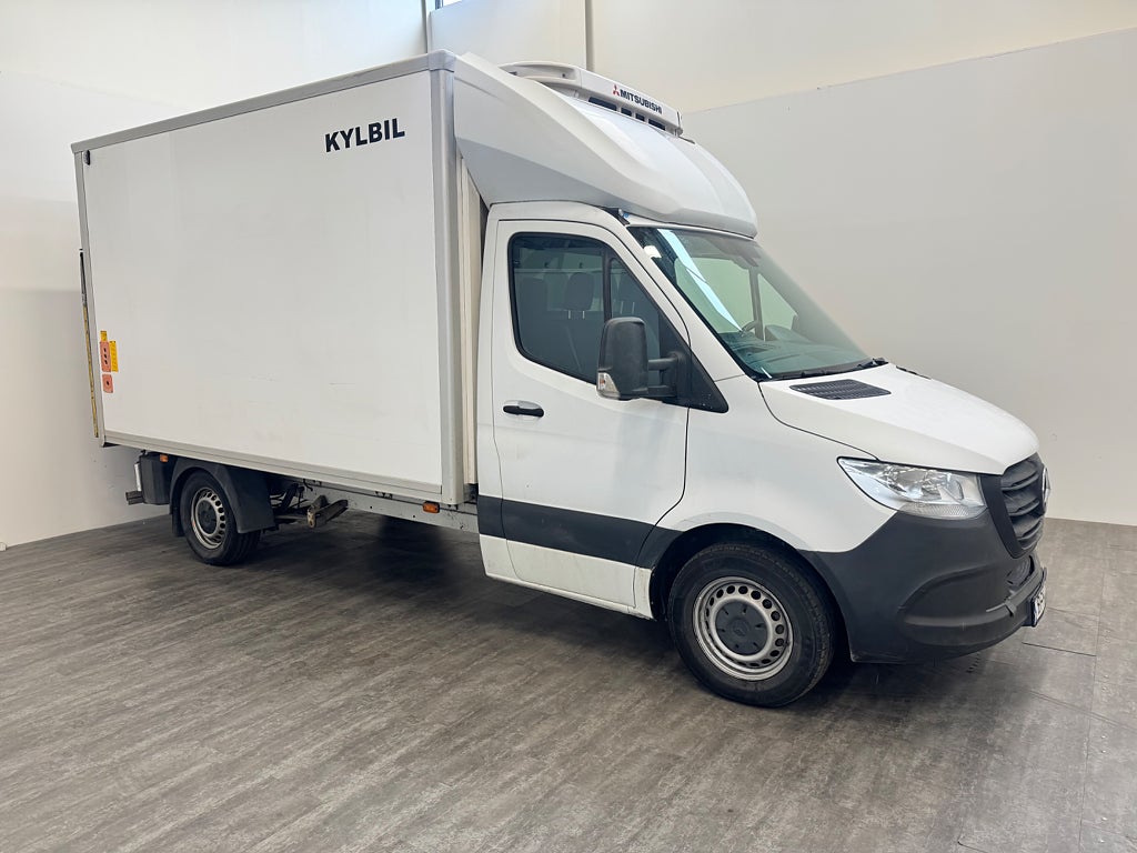 Mercedes-Benz Sprinter 314 CDIAutomat Volymskåp BG-Lyft Kylbil Frys 220v Moms