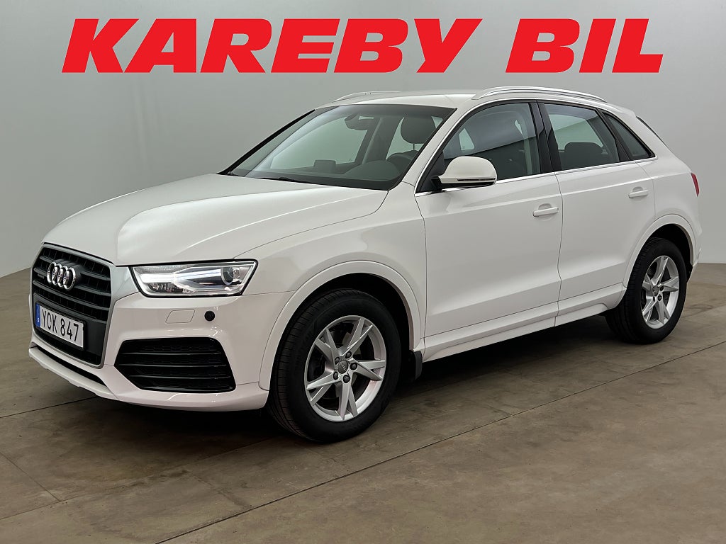 Audi Q3 2.0 TDI 150hk quattro S Tronic Dragkrok