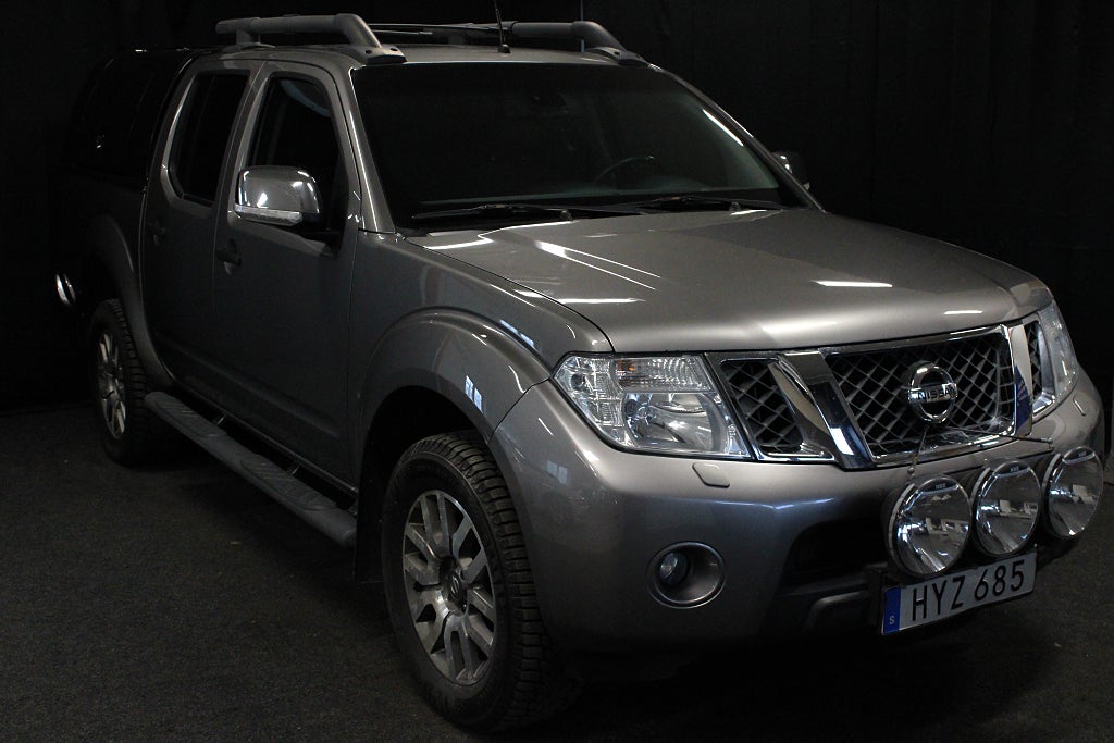 Nissan Navara Dubbelhytt 3.0 dCi V6 4x4 |MOMS|Drag|Taklucka|GPS|231hk