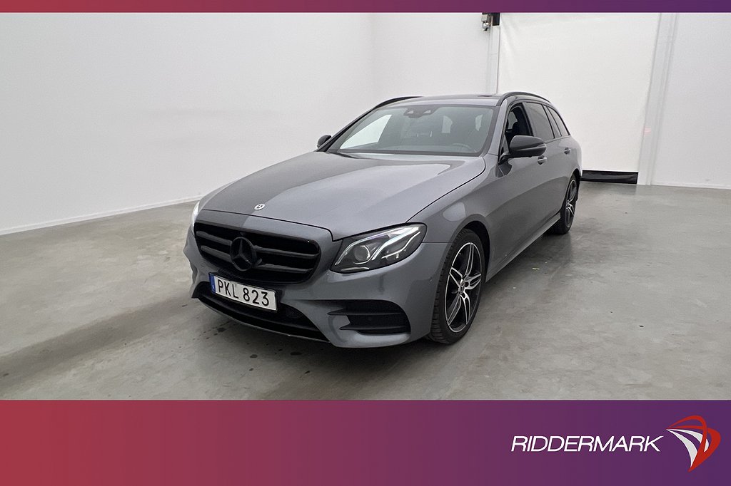 Mercedes-Benz E 400 T 4M AMG Burm Wide HUD Värm 360° Drag