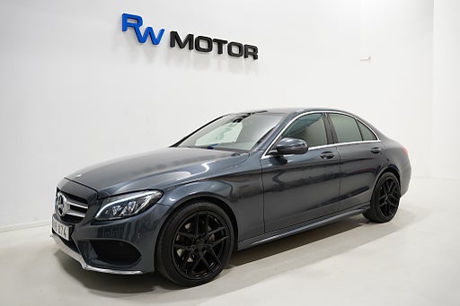 Mercedes-Benz C 220 d 4M 170hk AMG Burm® B-kamera D-värmare Drag Skinn
