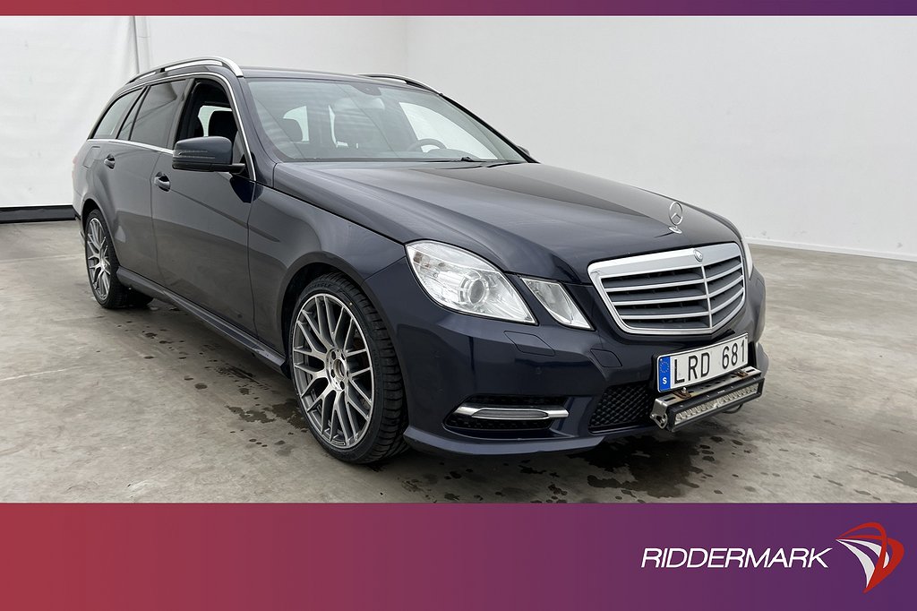 Mercedes-Benz E 200 T 136hk Drag Skinn Bluetooth 0.49l/mil