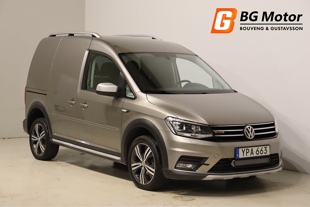 Volkswagen Caddy Alltrack Van 2.0 TDI 150HK Aut 4Motion Dragkrok/Dieselvärm/Moms