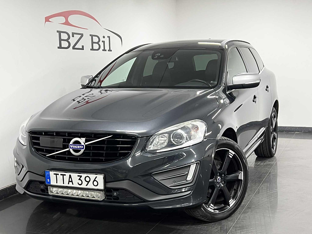 Volvo XC60 D4 AWD R-Design Drag Värmare B-Kam Bliss Navi