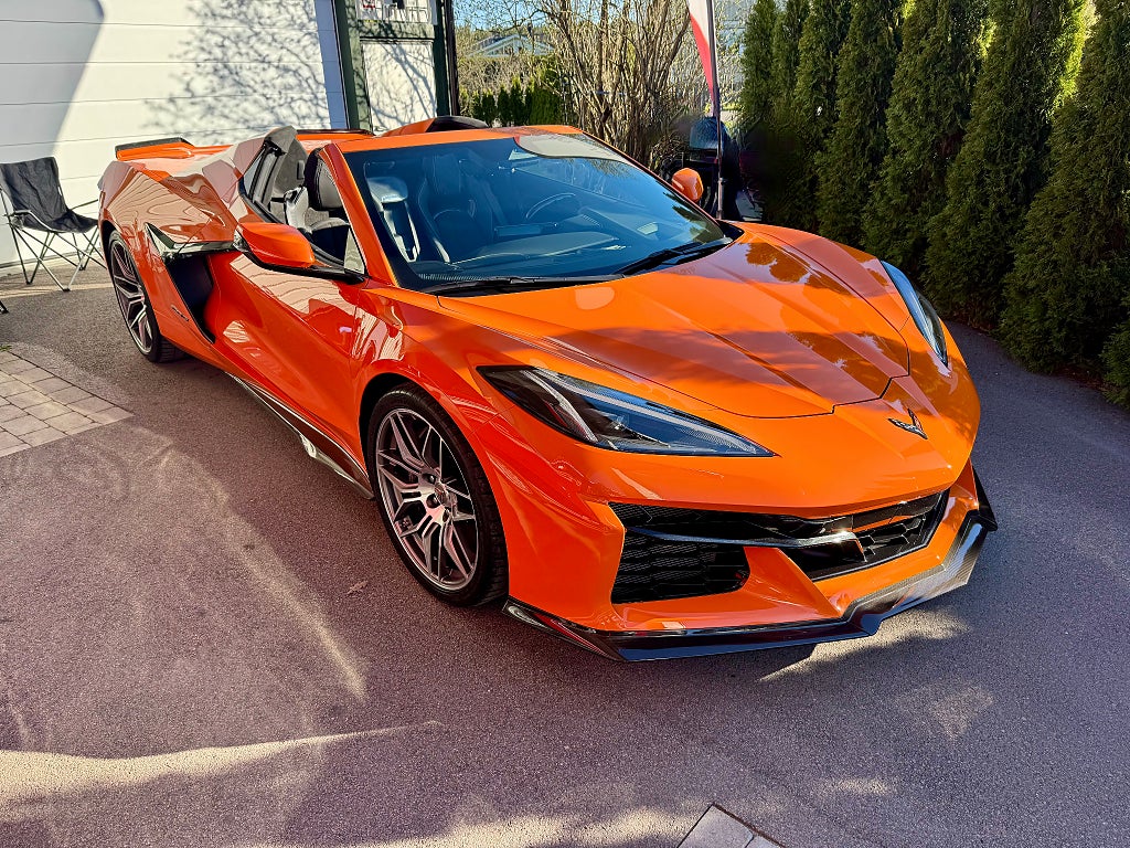 Chevrolet Corvette Z06 Cab 679hk DCT Euro 6 keramiska bromsar Svensksåld