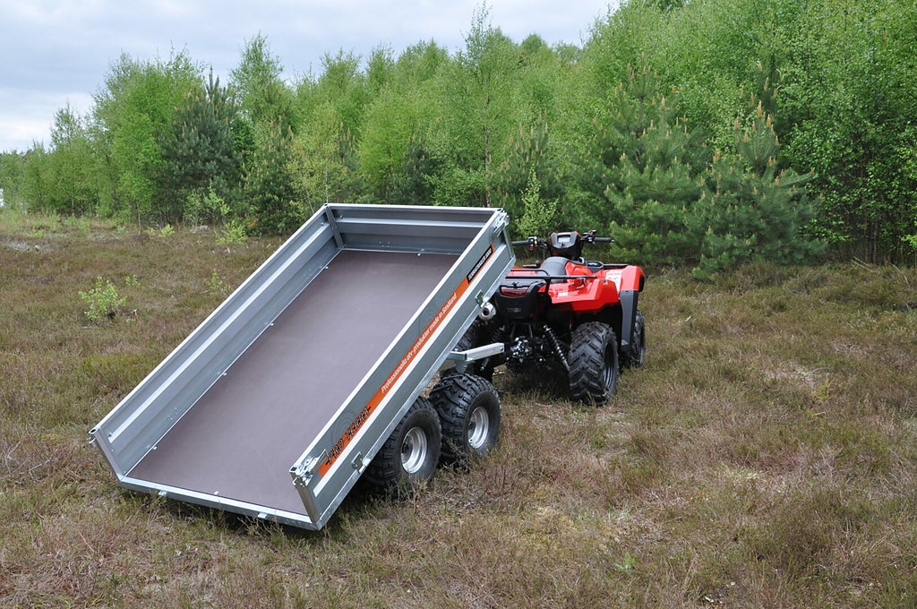 Övriga Pro-Terra TerraTrailer 1000 tippbar flakvagn med boggie