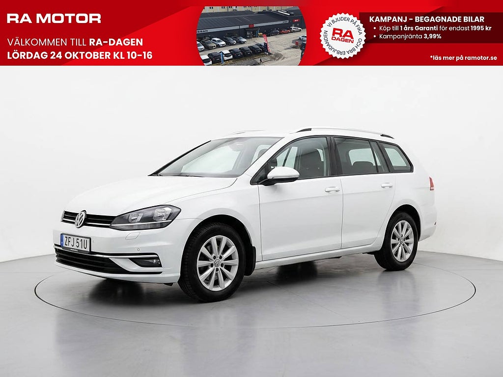 Volkswagen Golf I SC 1.6 TDI 116hk | D-värm | Backkamera | Adaptiv-Fart